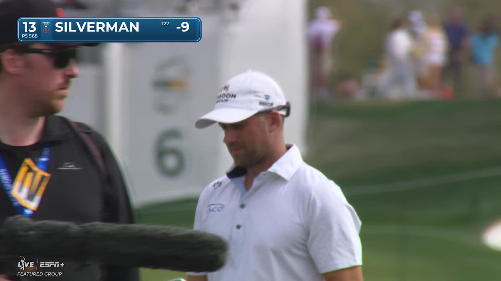 Ben Silverman makes birdie on No. 13 at WM Phoenix Open