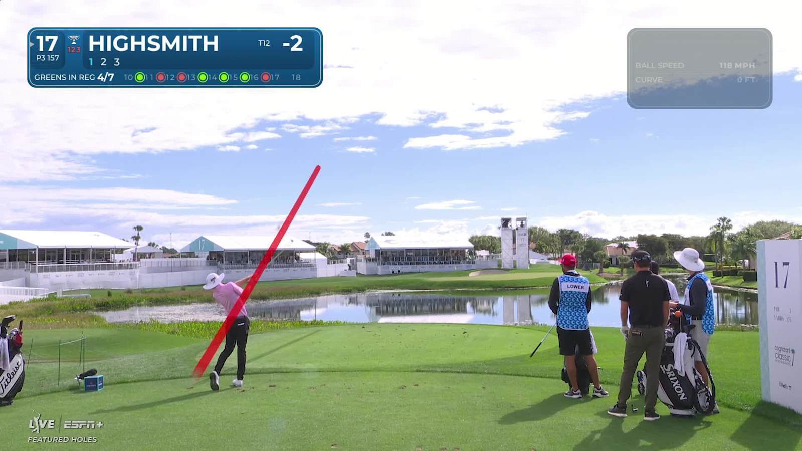 Joe Highsmith sinks 15-foot birdie putt at Cognizant Classic