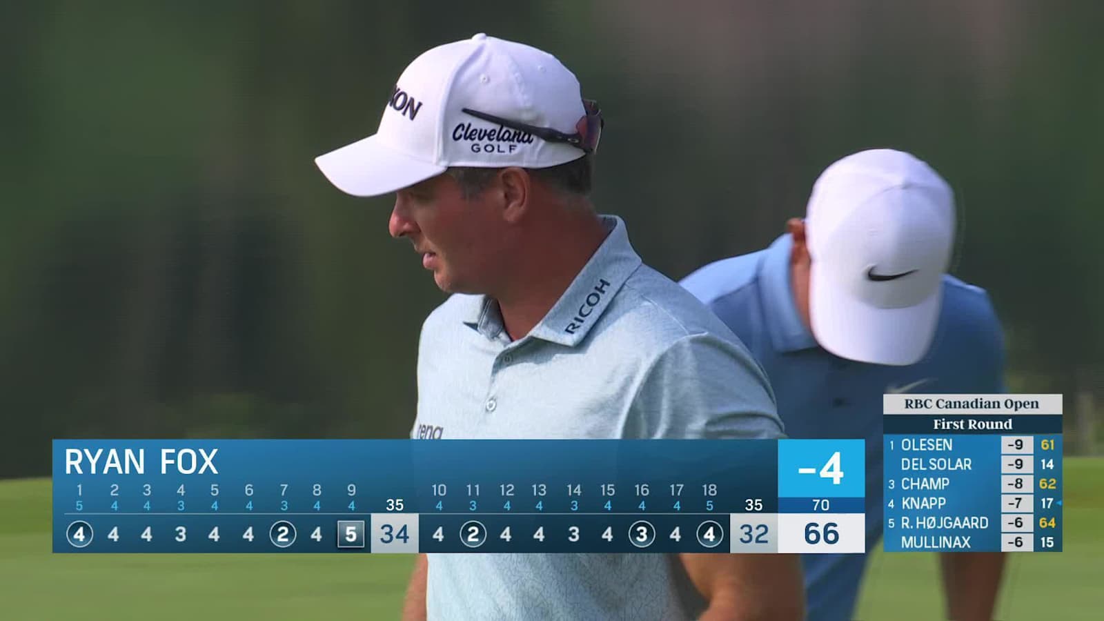 Ryan Fox makes birdie on No. 18 at RBC Canadian
