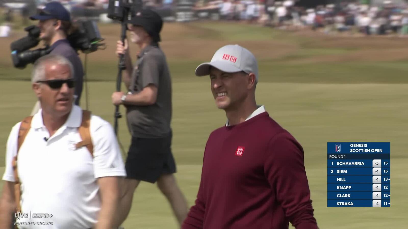 Adam Scott escapes fescue, makes birdie at Genesis Scottish Open