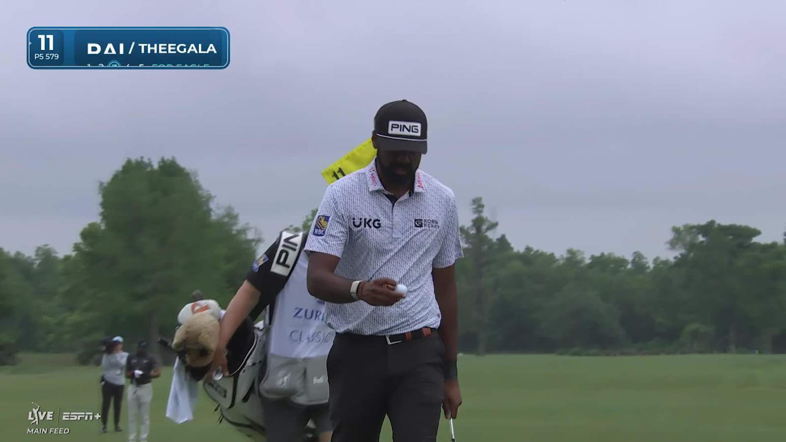 Sahith Theegala's near albatross sets up eagle at Zurich Classic