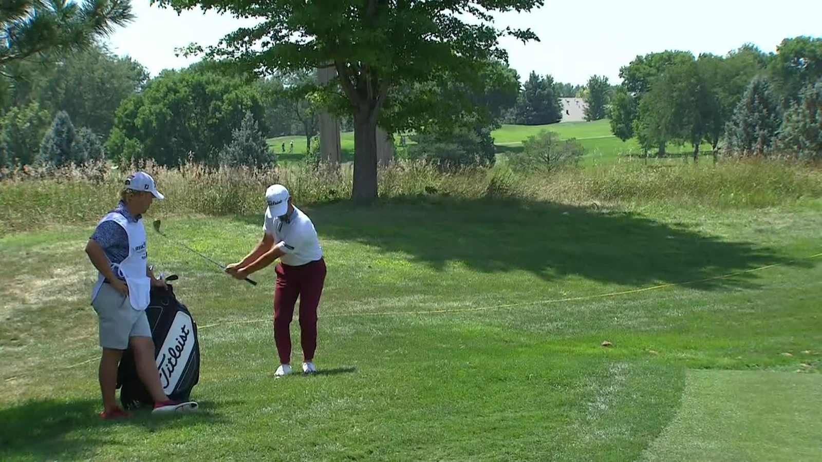 Philip Knowles makes birdie on No. 7 at Pinnacle Bank Championship