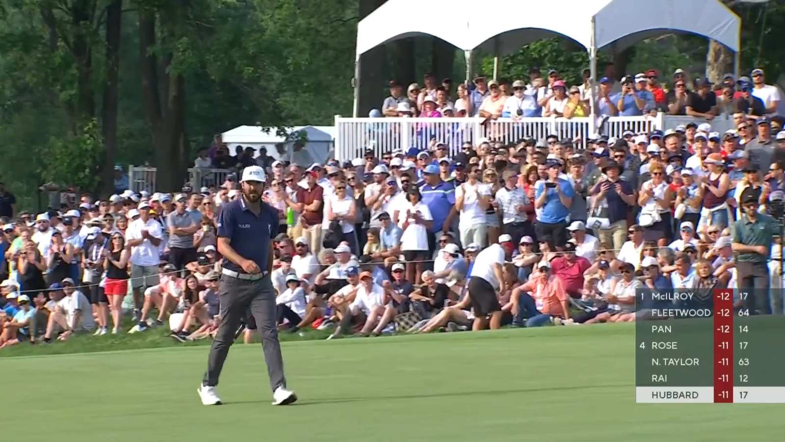 Mark Hubbard converts birdie at RBC Canadian