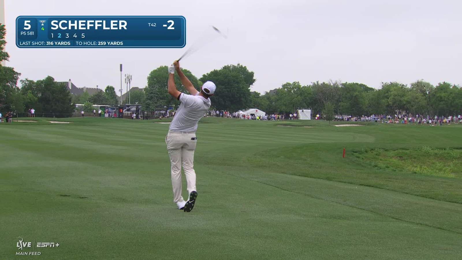 Scottie Scheffler makes fourth consecutive birdie at THE CJ CUP