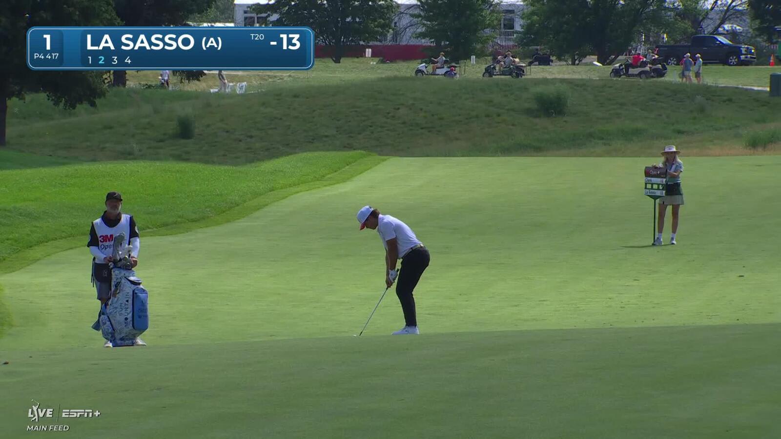 Michael La Sasso makes birdie on No. 1 at 3M Open