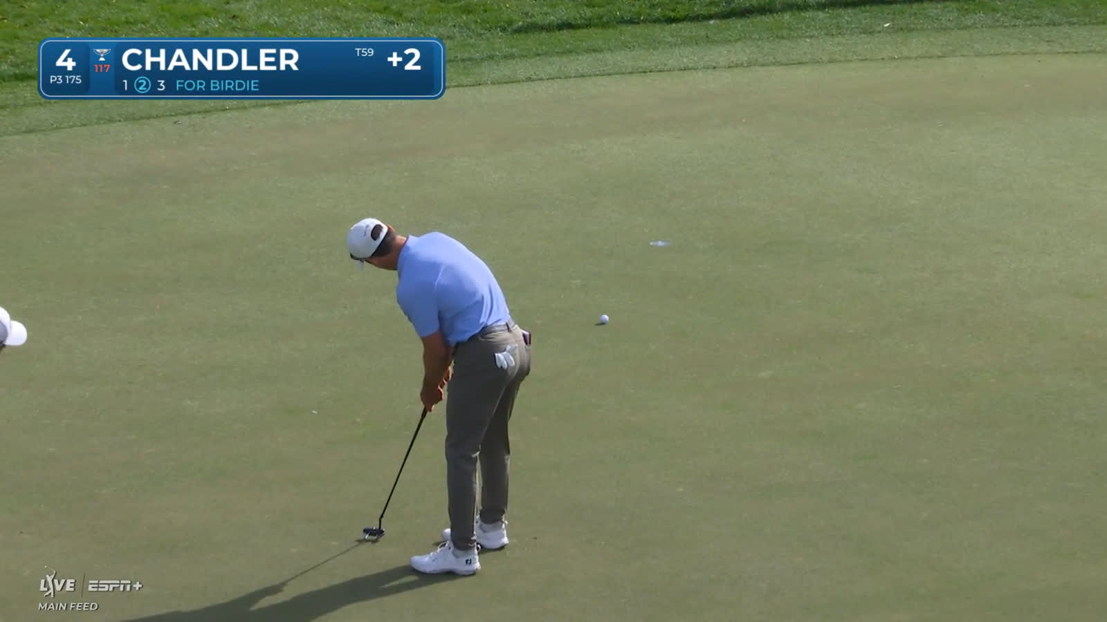Will Chandler buries 19-footer for birdie at Valspar