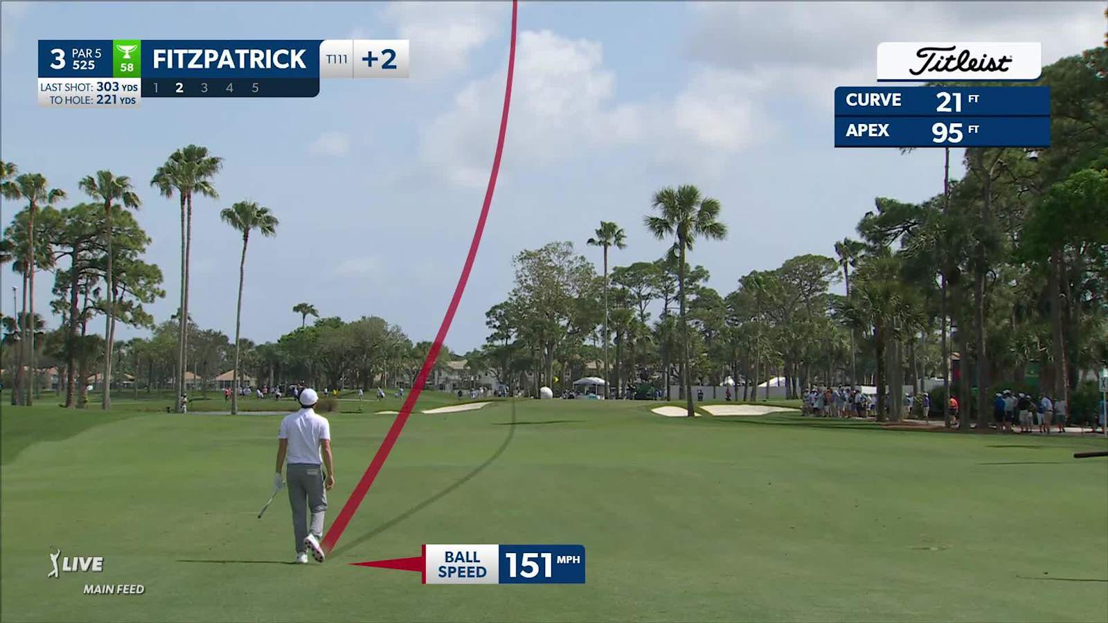 Matt Fitzpatrick's impressive second leads to birdie at Cognizant Classic