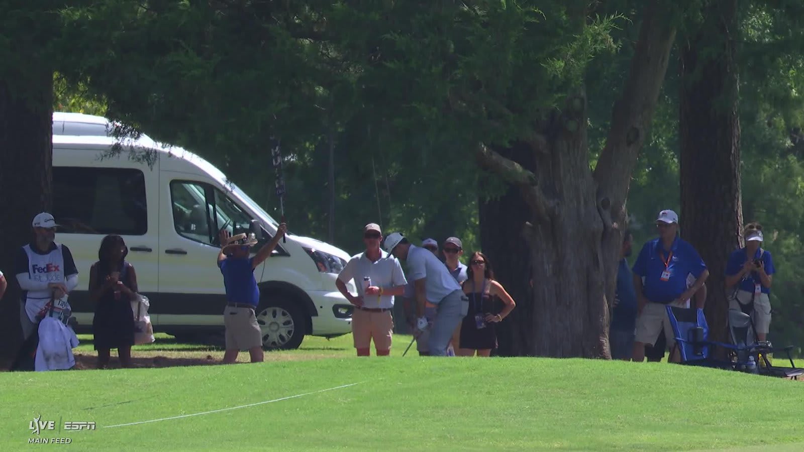 Michael Thorbjornsen reaches par-5 No. 16 in two, makes eagle at FedEx St. Jude