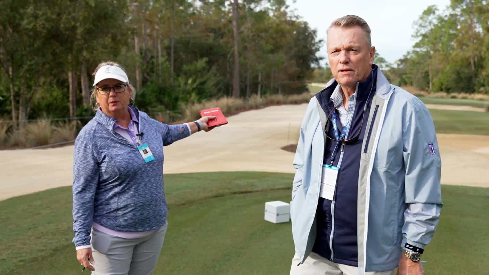 Setting up Tiburón Golf Club for the Grant Thornton Invitational