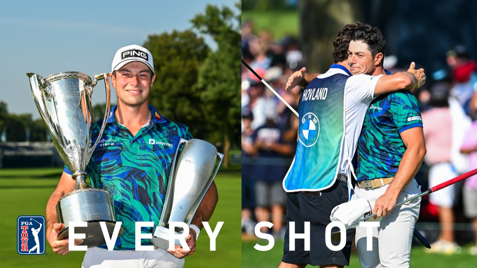 Every shot from Viktor Hovland’s win at BMW Championship | 2023