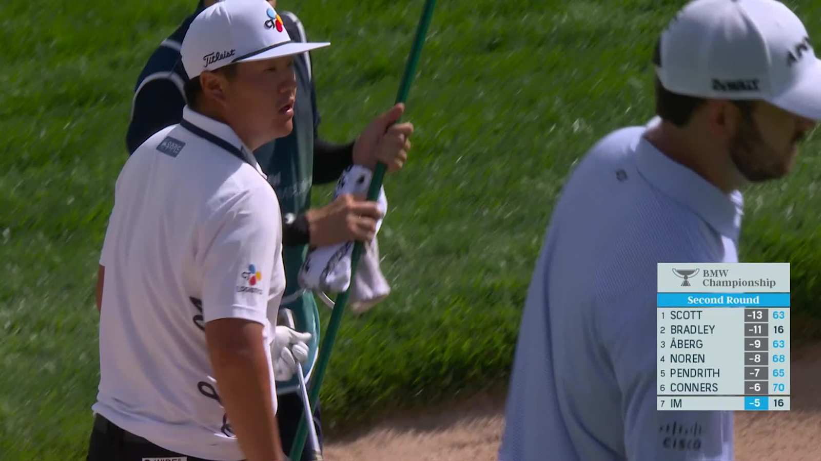 Sungjae Im escapes bunker and birdies at BMW Championship