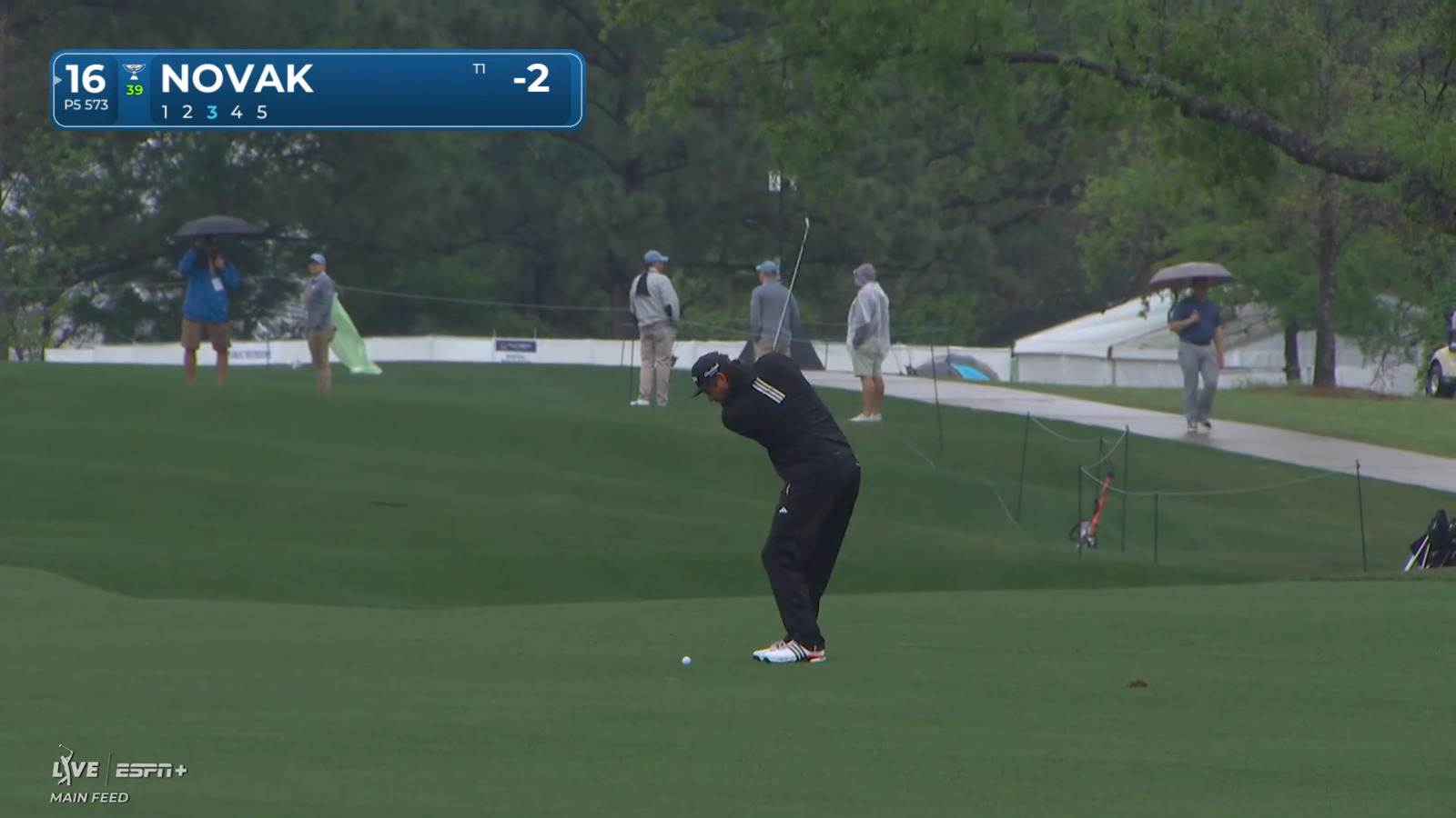Andrew Novak spins it tight to set up birdie at Houston Open