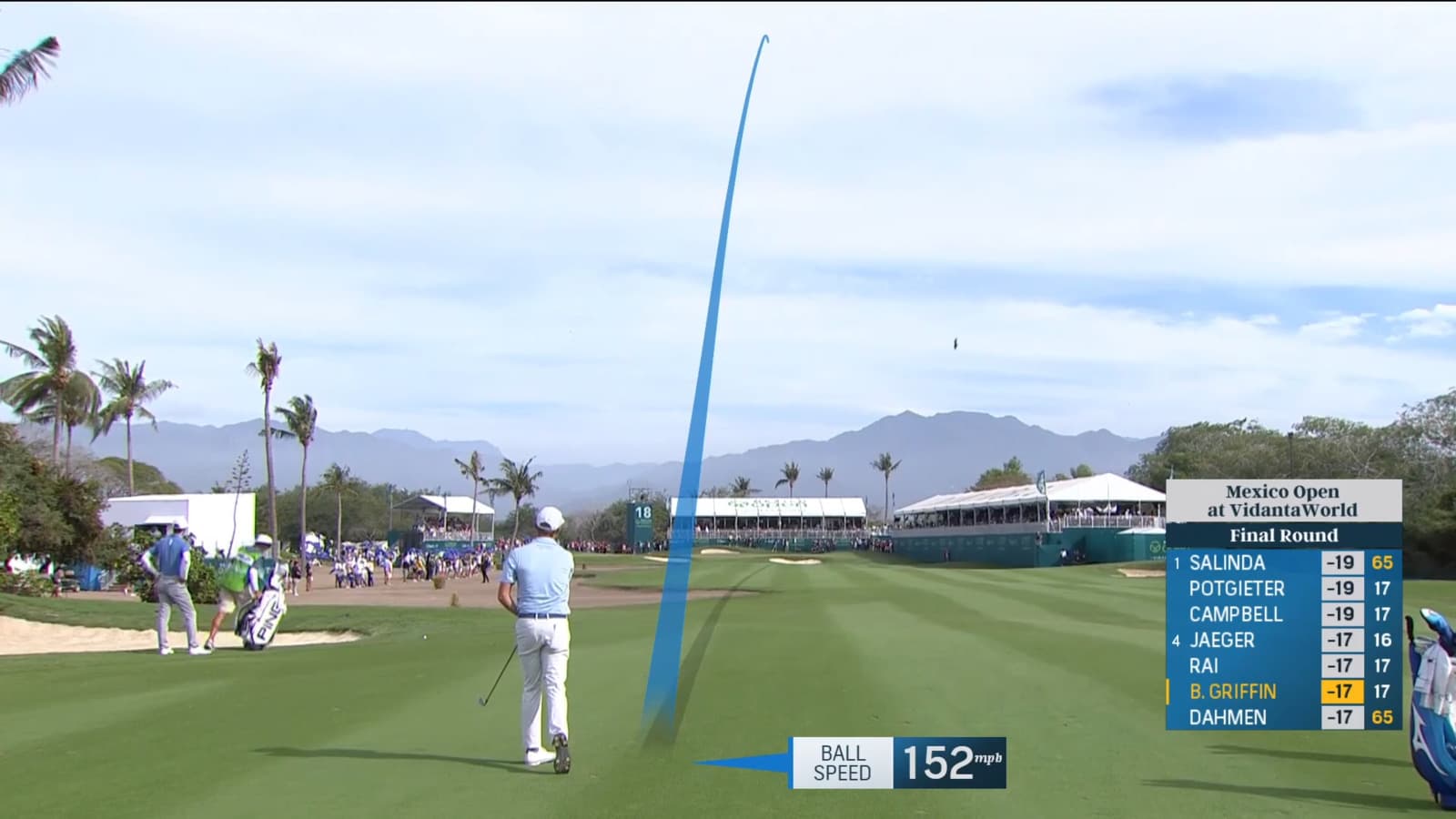 Ben Griffin makes closing birdie at Mexico Open