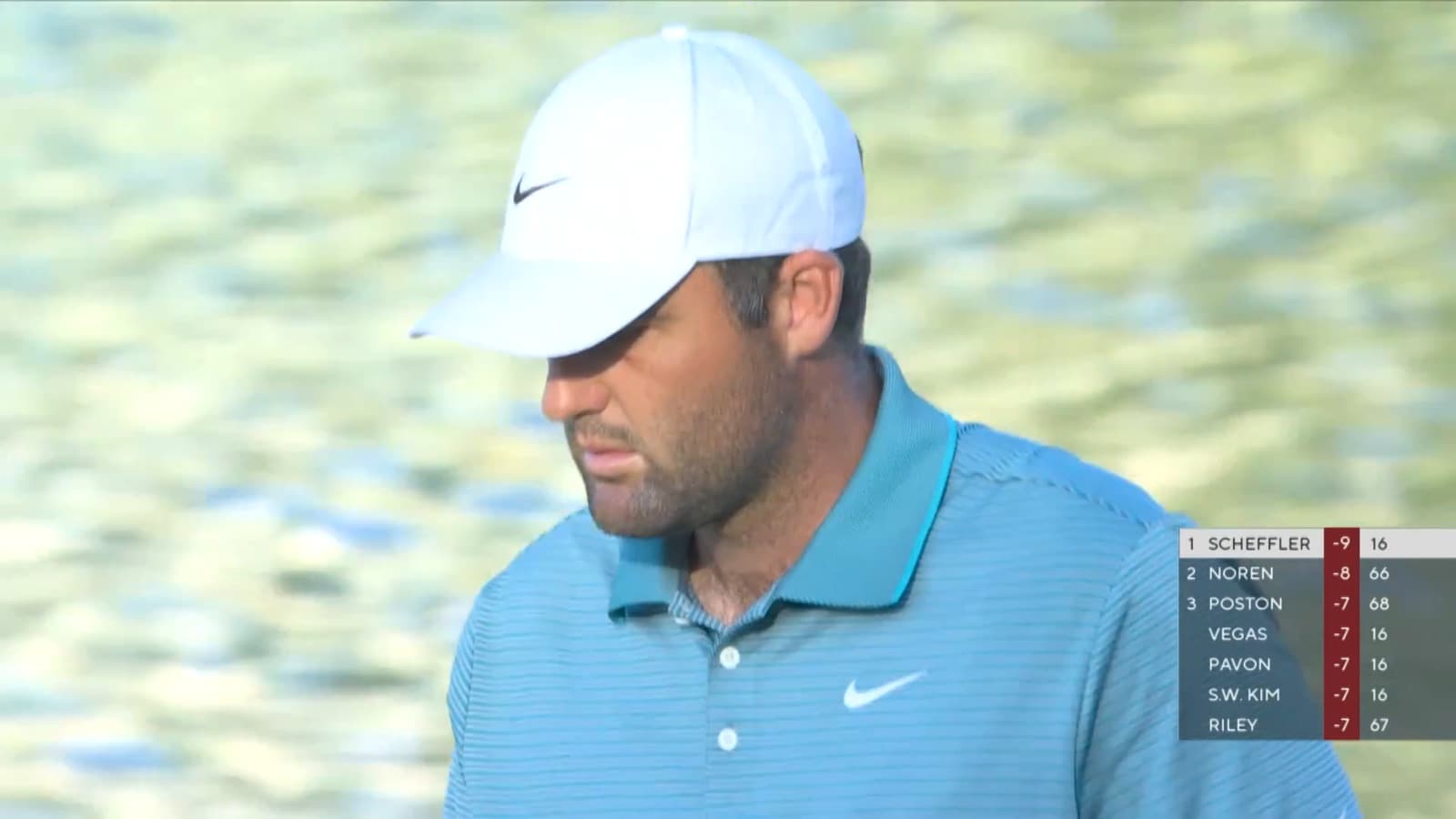 Scottie Scheffler makes birdie at ‘Green Mile’ to get to 10-under at PGA Championship