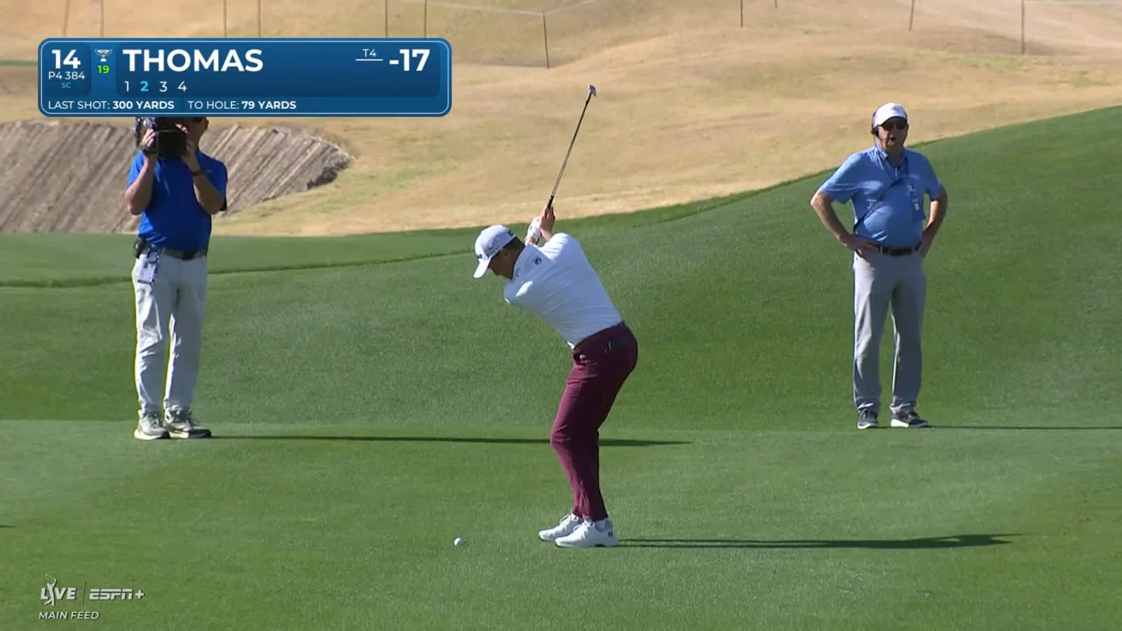 Justin Thomas dials in wedge shot and converts birdie look at The American Express