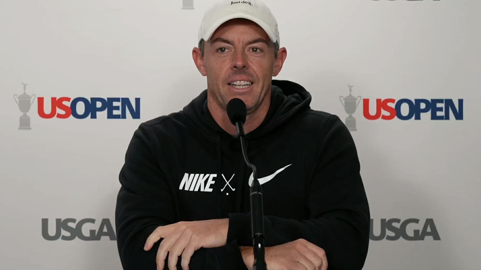 Rory McIlroy on how "boring" golf is the right approach at U.S. Open