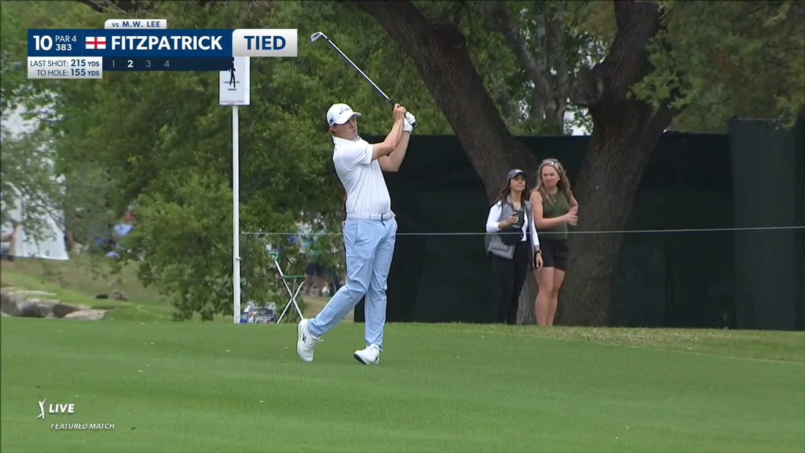 Matt Fitzpatrick converts approach to 19-feet beautifully at WGC-Dell Match Play