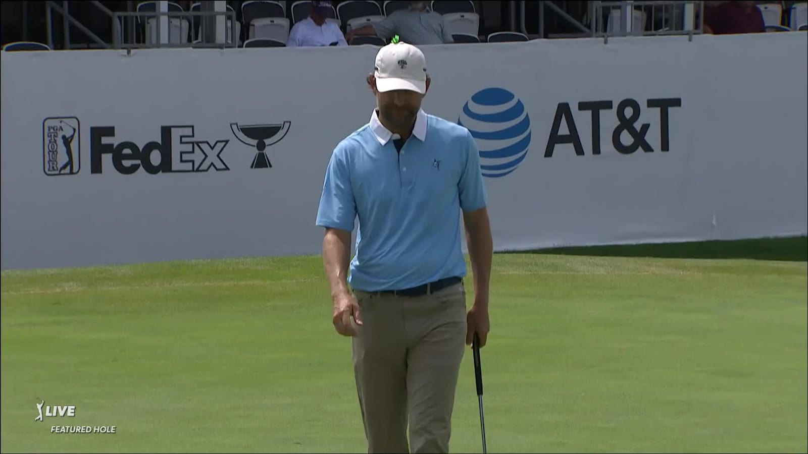 George McNeill sinks 22-foot birdie at AT&T Byron Nelson