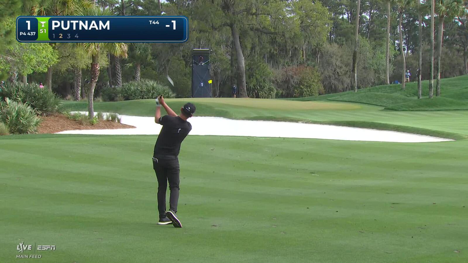 Andrew Putnam hits 115-yard approach to 9 feet, sets up birdie at THE PLAYERS