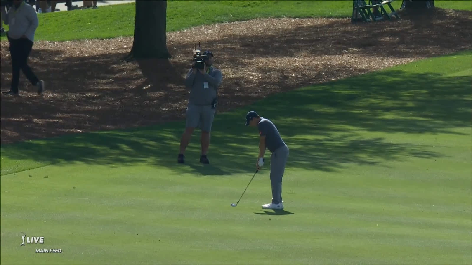 Matt Fitzpatrick sends approach 5 feet from the hole at THE PLAYERS