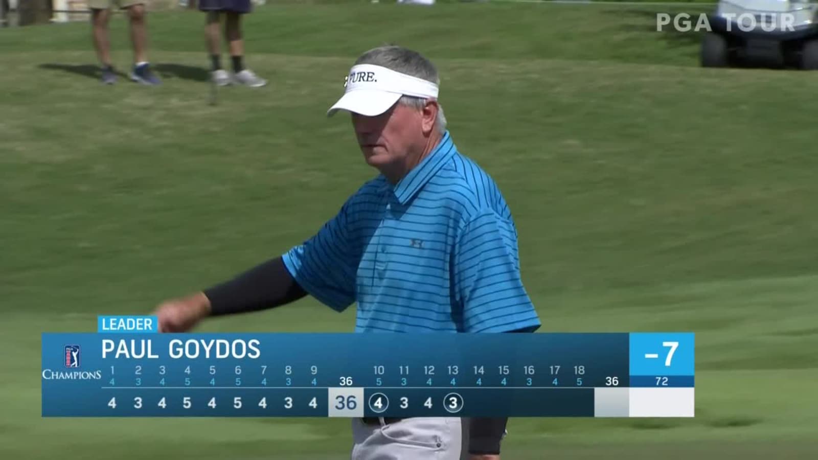 Paul Goydos birdies No. 13 in Round 2 at Mitsubishi