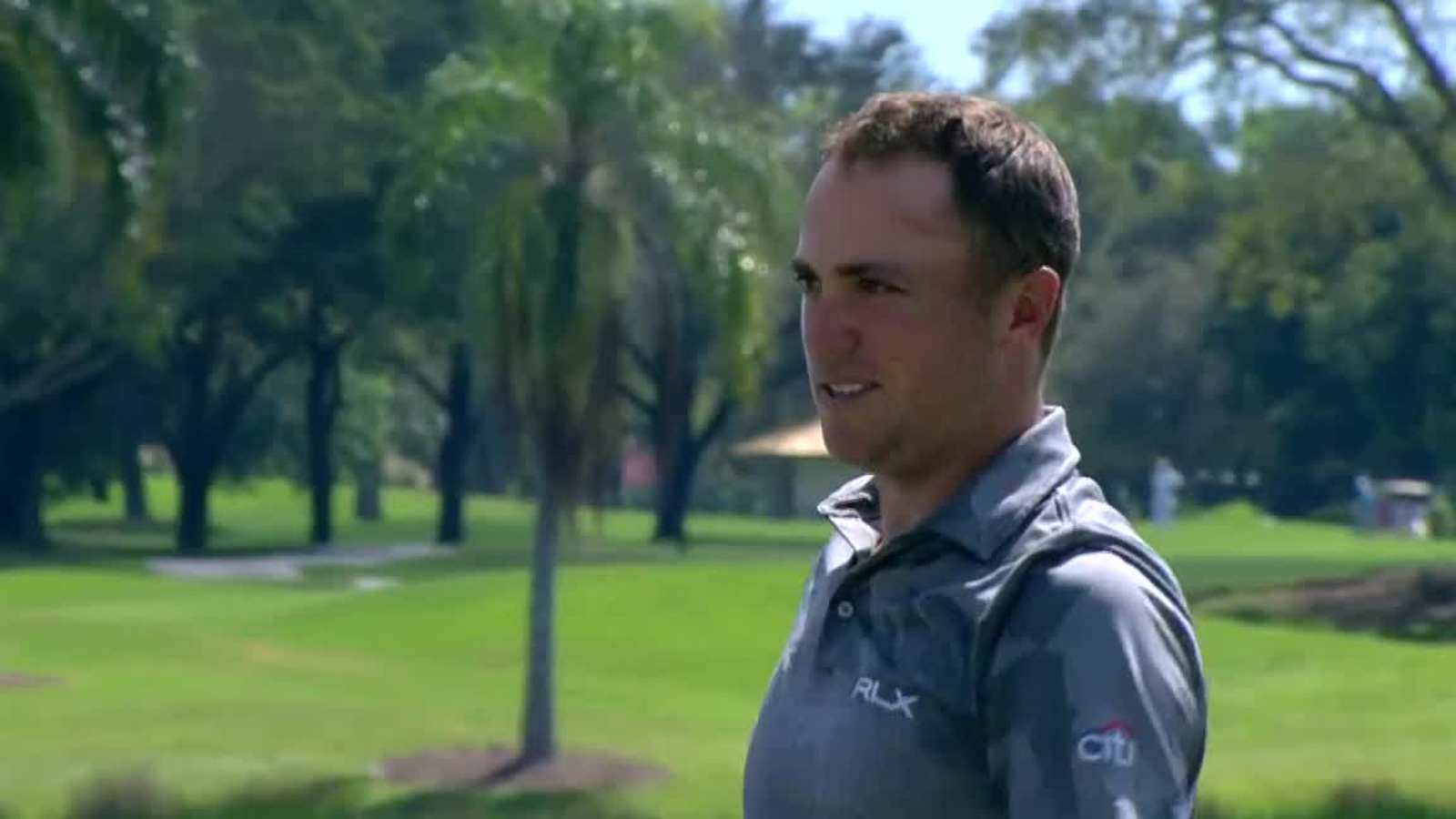 Justin Thomas gets up-and-down for closing birdie at Honda