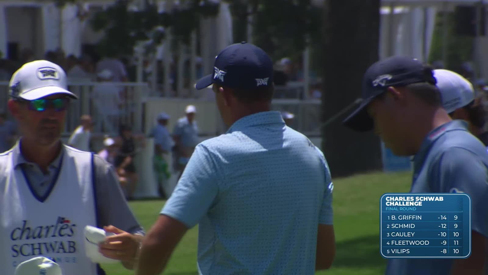 Christiaan Bezuidenhout makes birdie on No. 15 at Charles Schwab