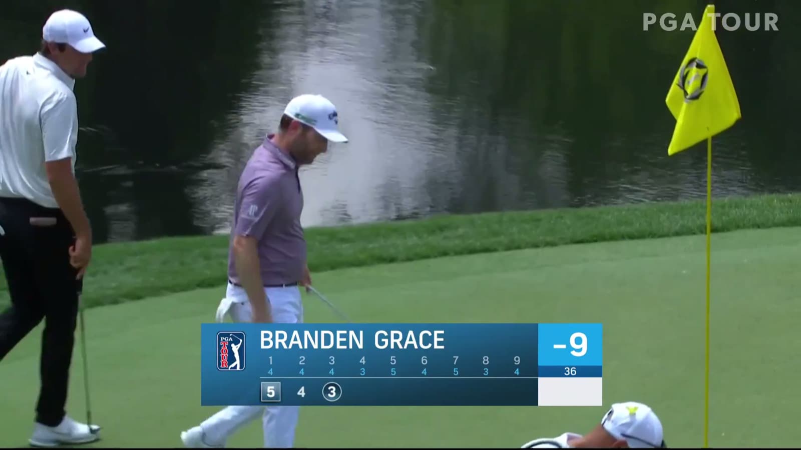 Branden Grace's 23-foot chip-in birdie at the Memorial