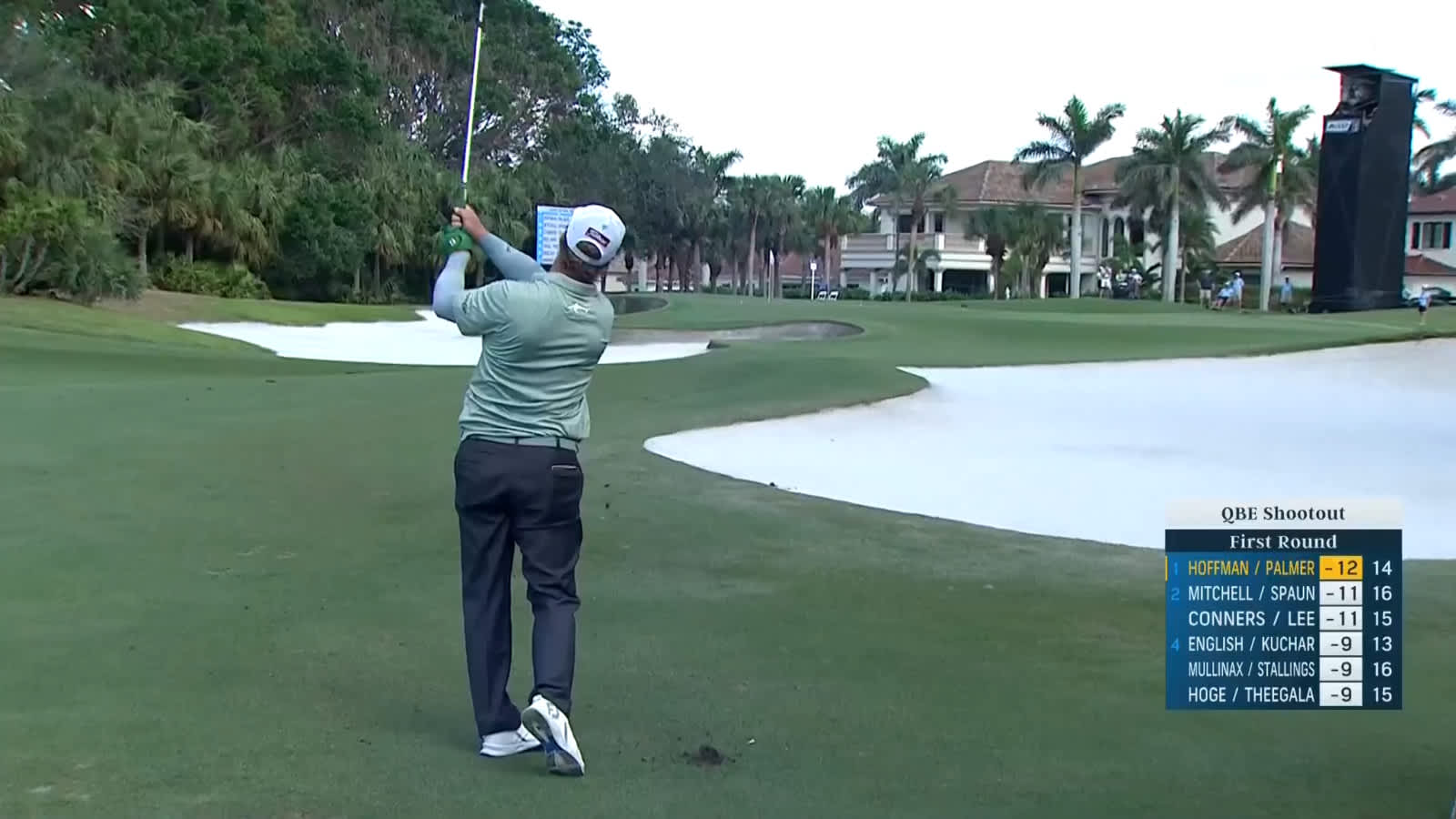 Charley Hoffman spins wedge to set up birdie at QBE Shootout