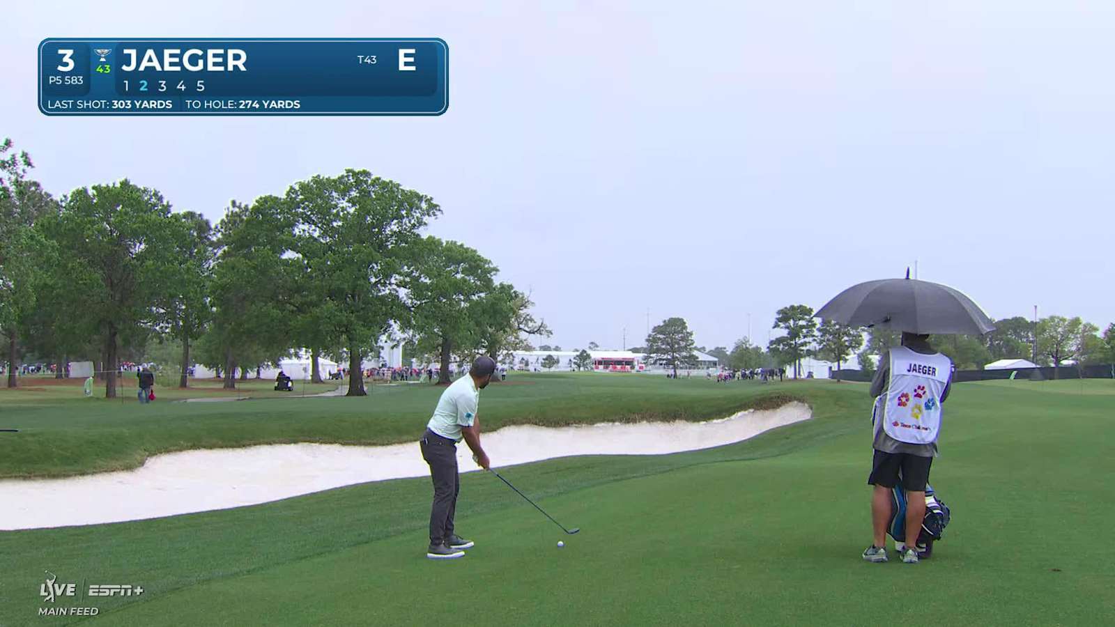Stephan Jaeger makes birdie on No. 3 at Houston Open