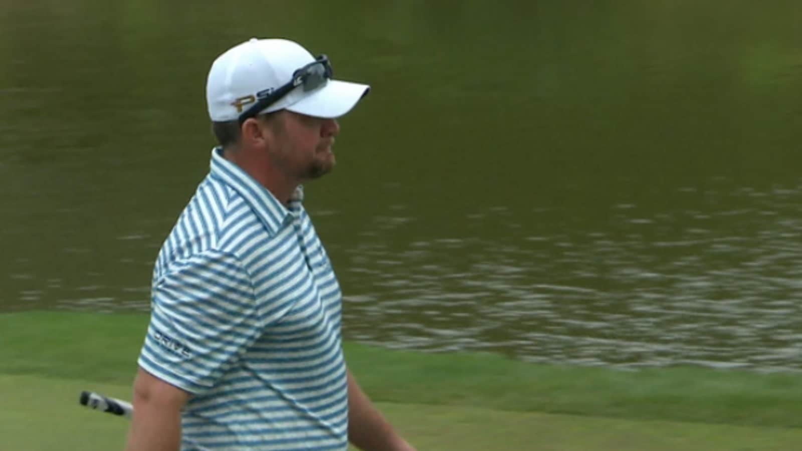 Steve Wheatcroft drops in 18-foot birdie at RBC Canadian