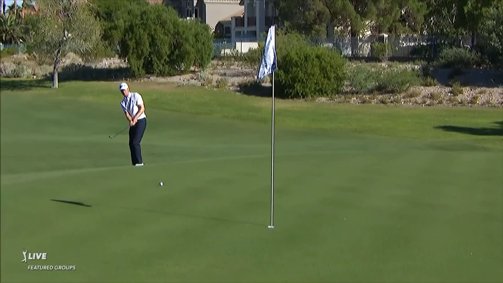 Trevor Werbylo holes out for eagle at Shriners Children's Open