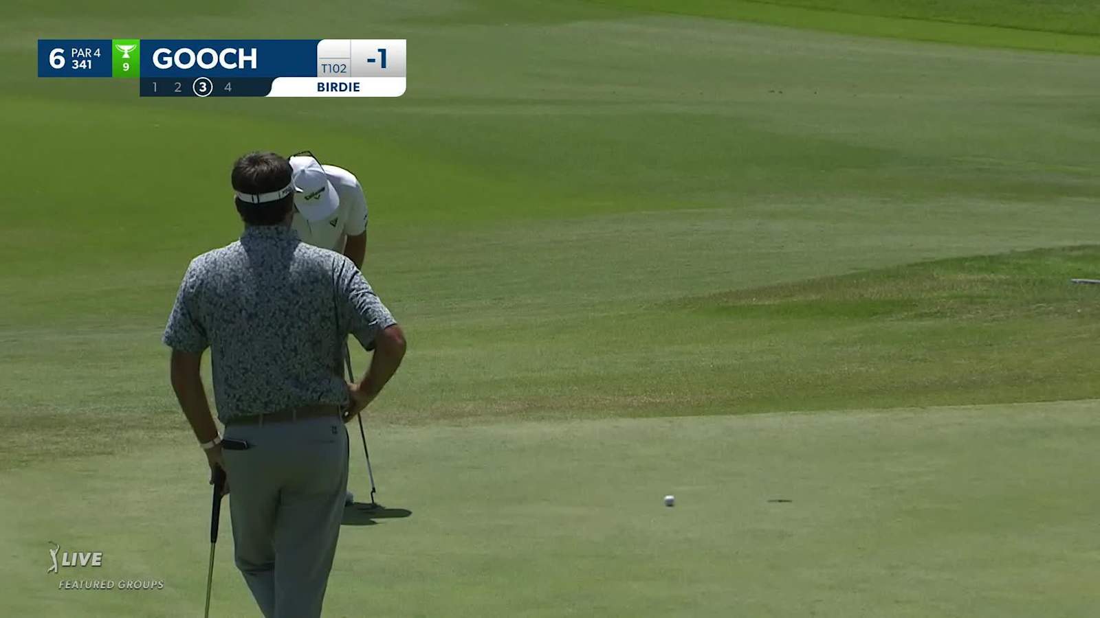 Talor Gooch's 6-footer to birdie No. 6 at AT&T Byron Nelson