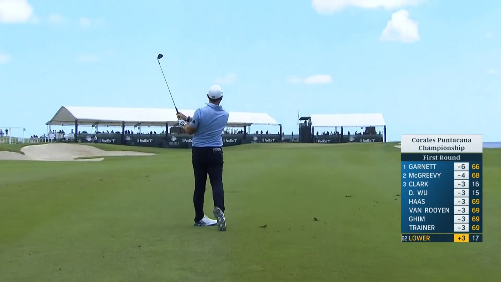 Justin Lower sticks approach within 3-feet at Corales Puntacana