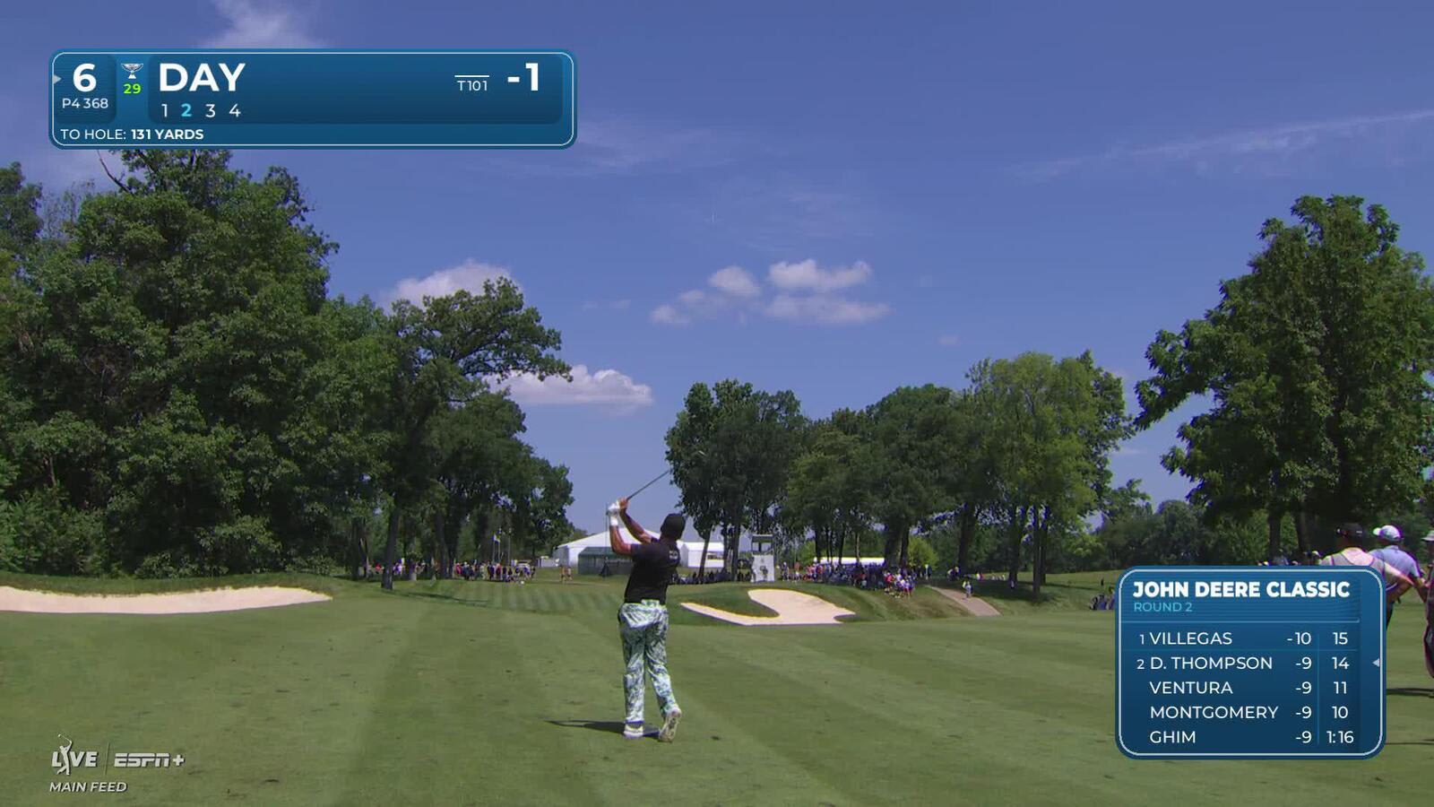 Jason Day makes birdie on No. 6 at John Deere