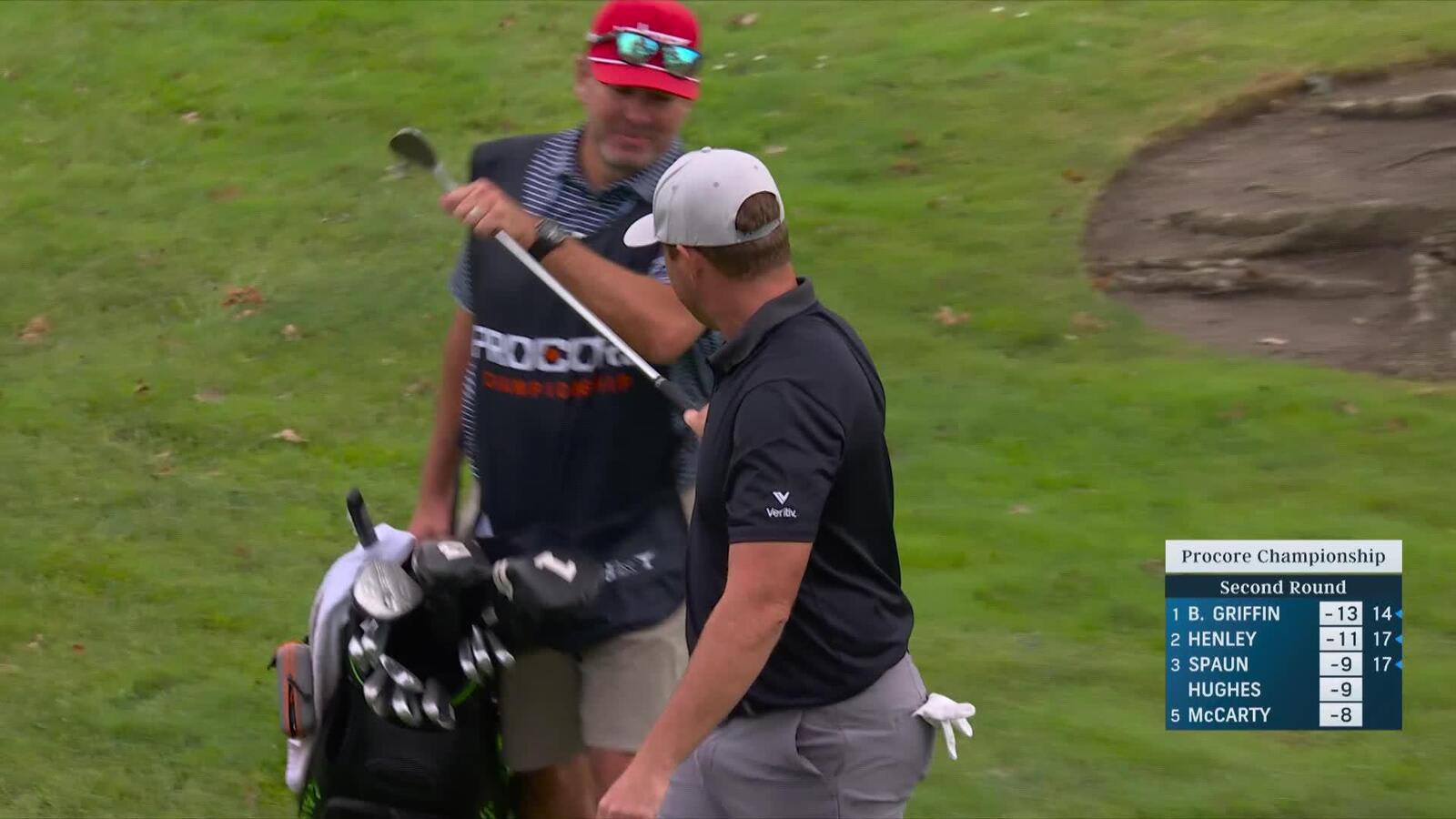 Luke List holes out 38-yard shot from rough for eagle at Procore