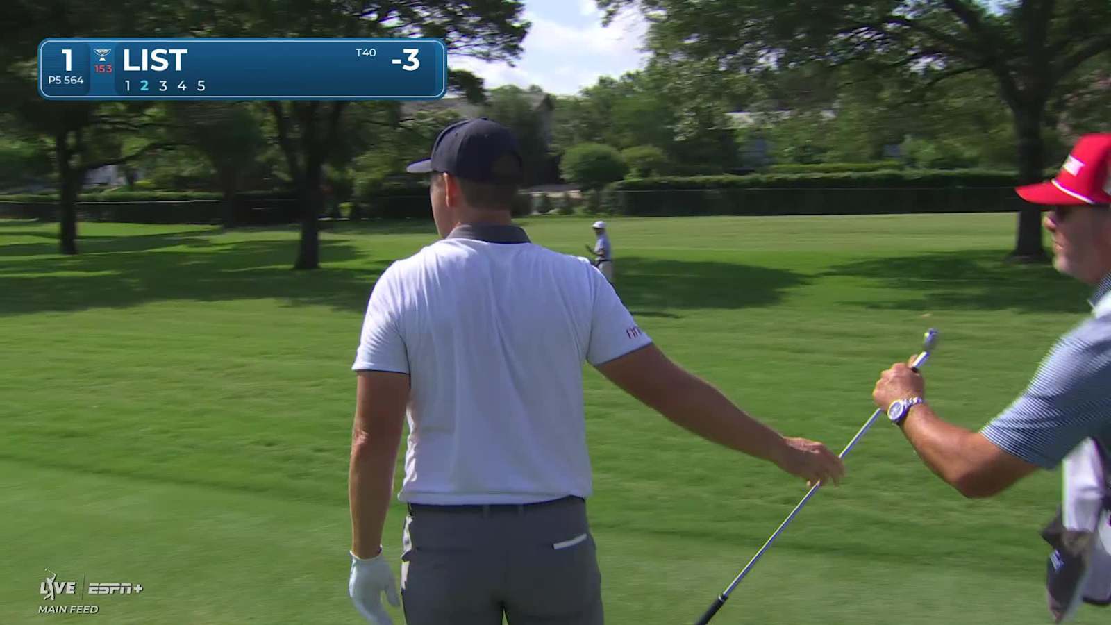 Luke List makes birdie on No. 1 at Charles Schwab