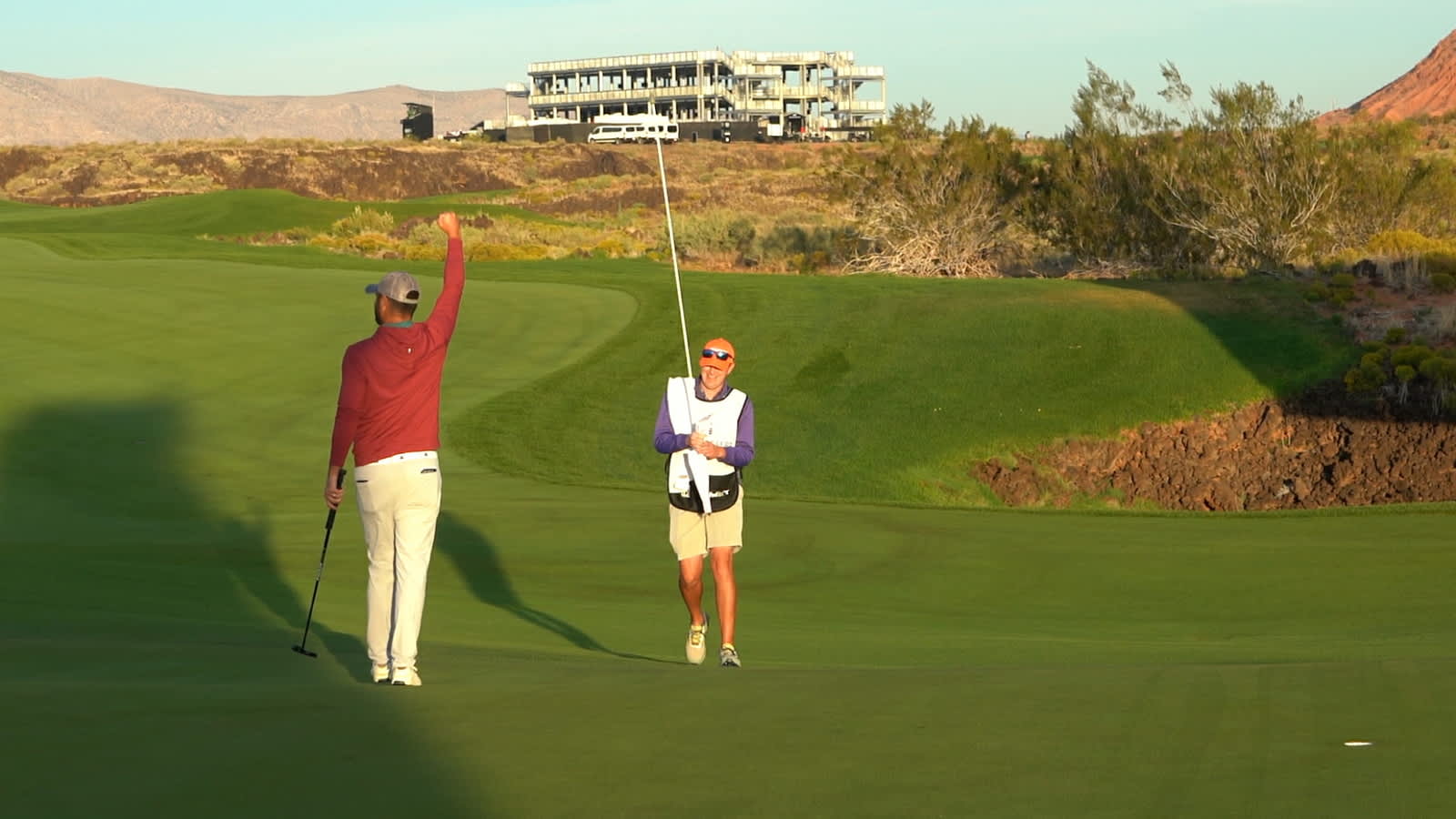 Wesley Bryan drains eagle to make cut at Black Desert
