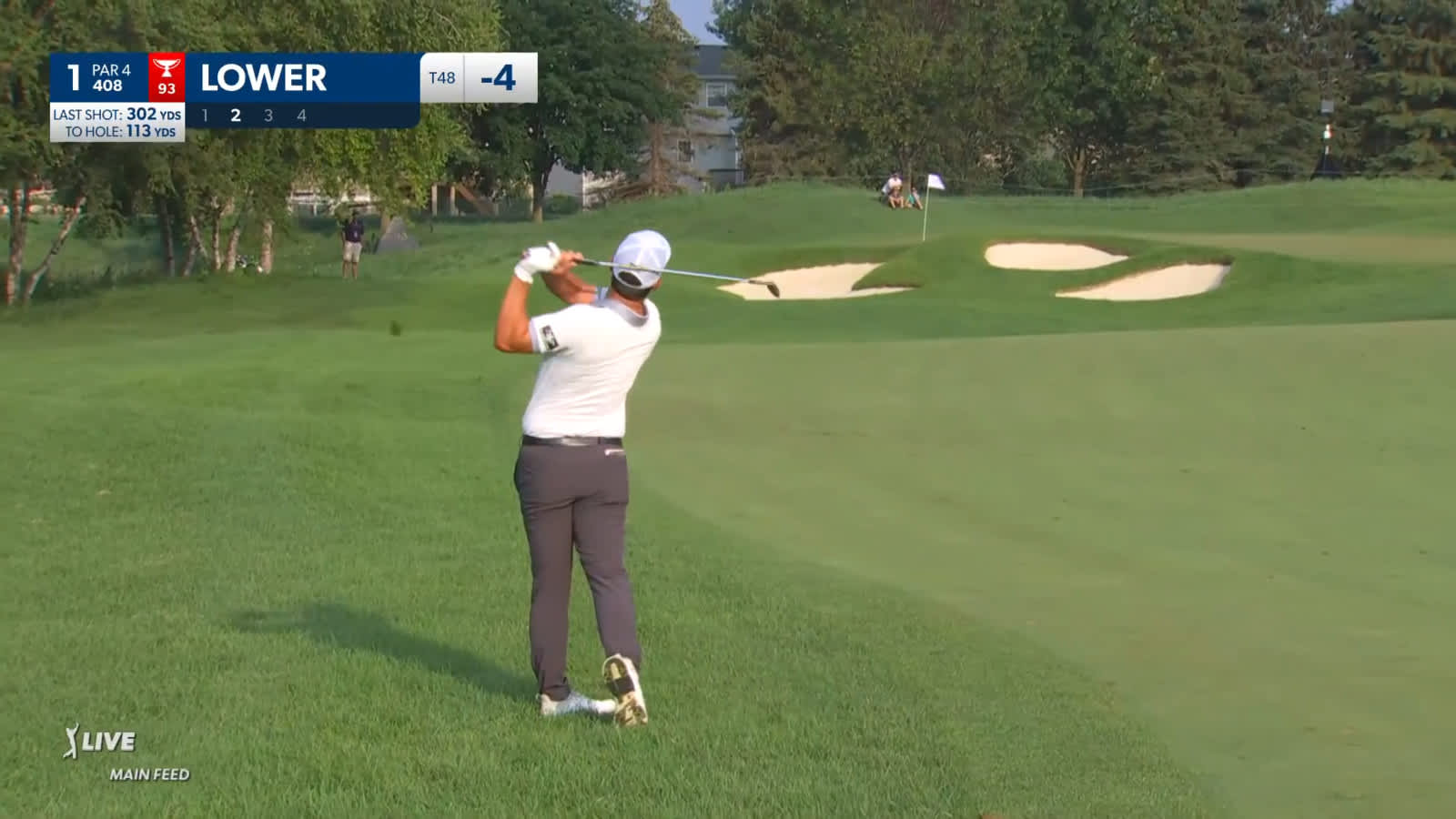 Justin Lower opens up with 46-footer for birdie at 3M Open