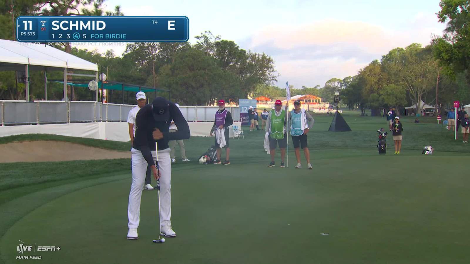 Matti Schmid converts birdie opportunity at Valspar