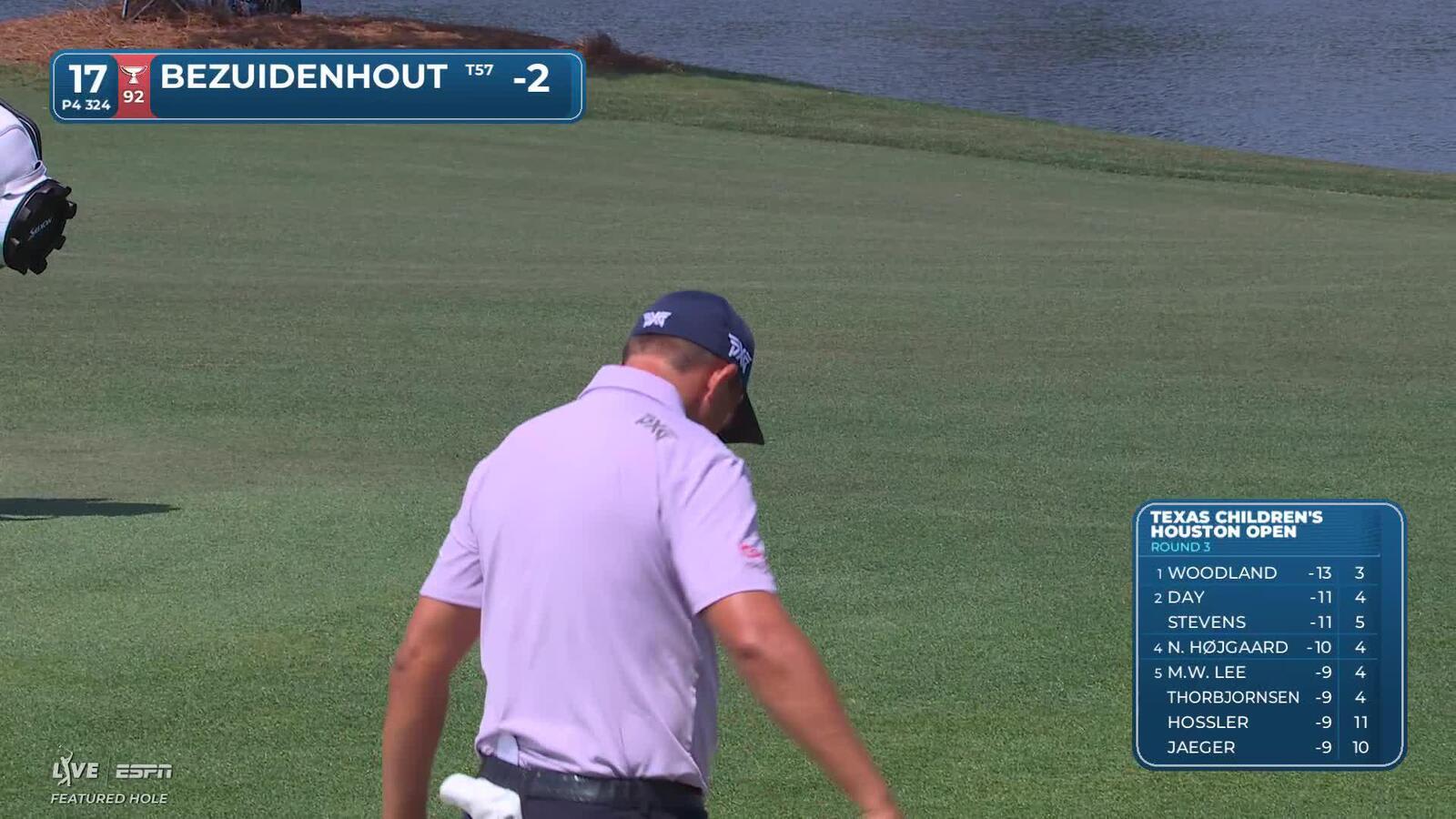 Christiaan Bezuidenhout hits impressive drive, converts birdie at Texas Children's