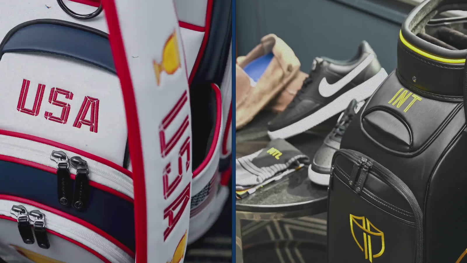 Custom gear spotted at 2024 Presidents Cup
