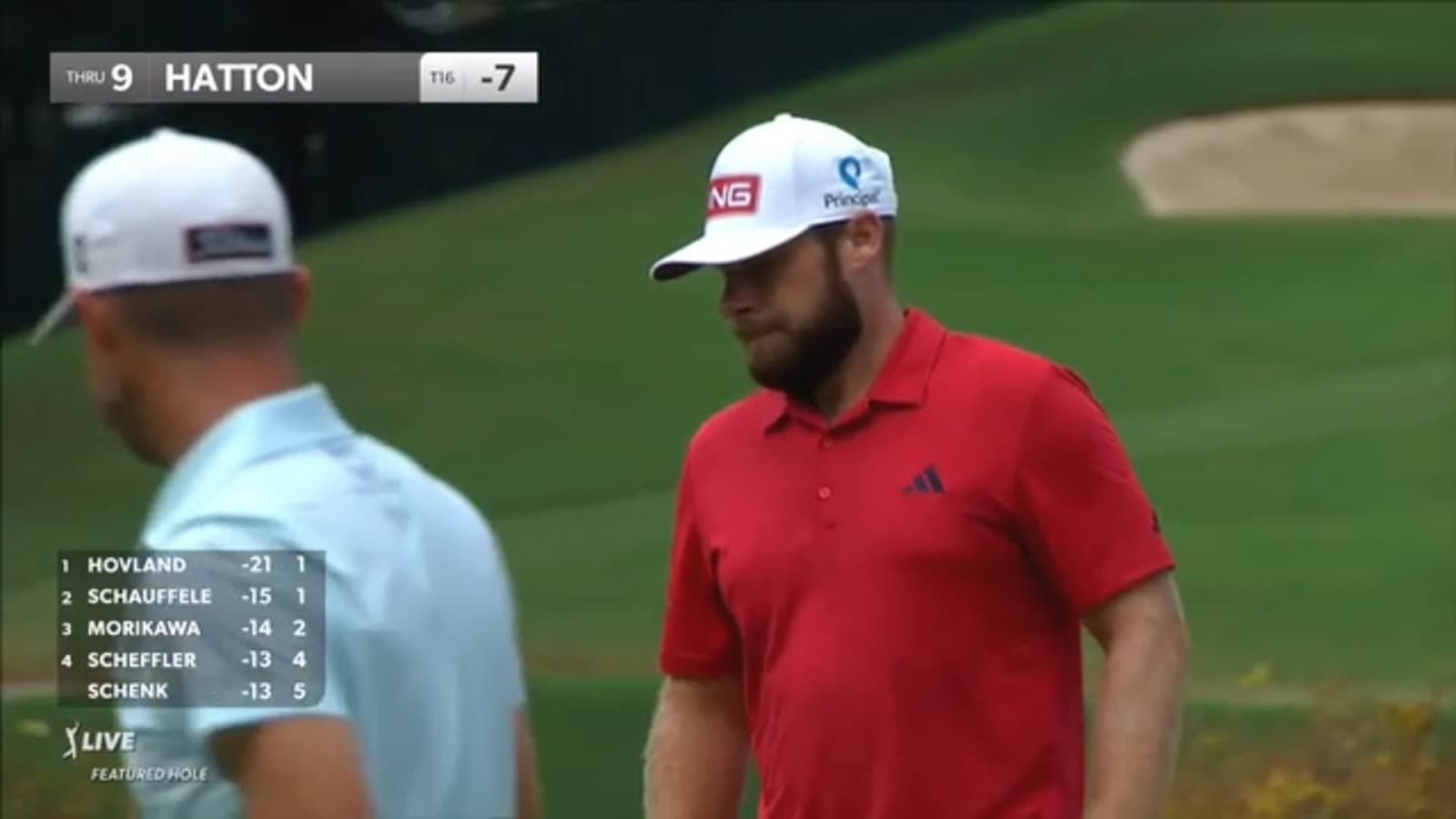 Tyrrell Hatton makes 17-footer for birdie at TOUR Championship