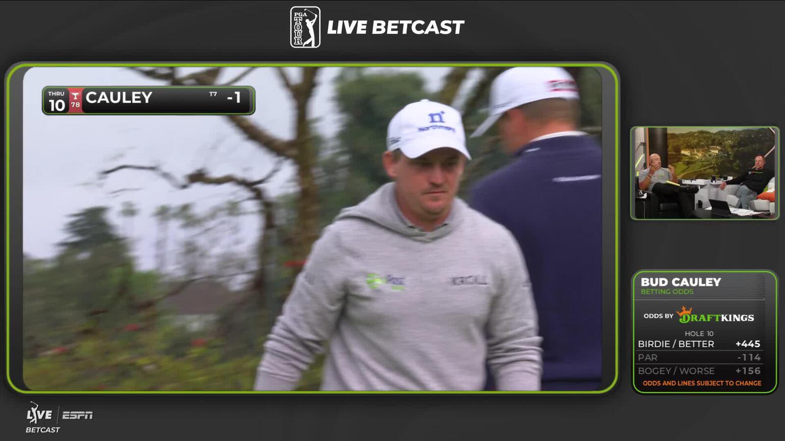 Bud Cauley sinks 14-foot birdie putt on No. 10 at The Genesis