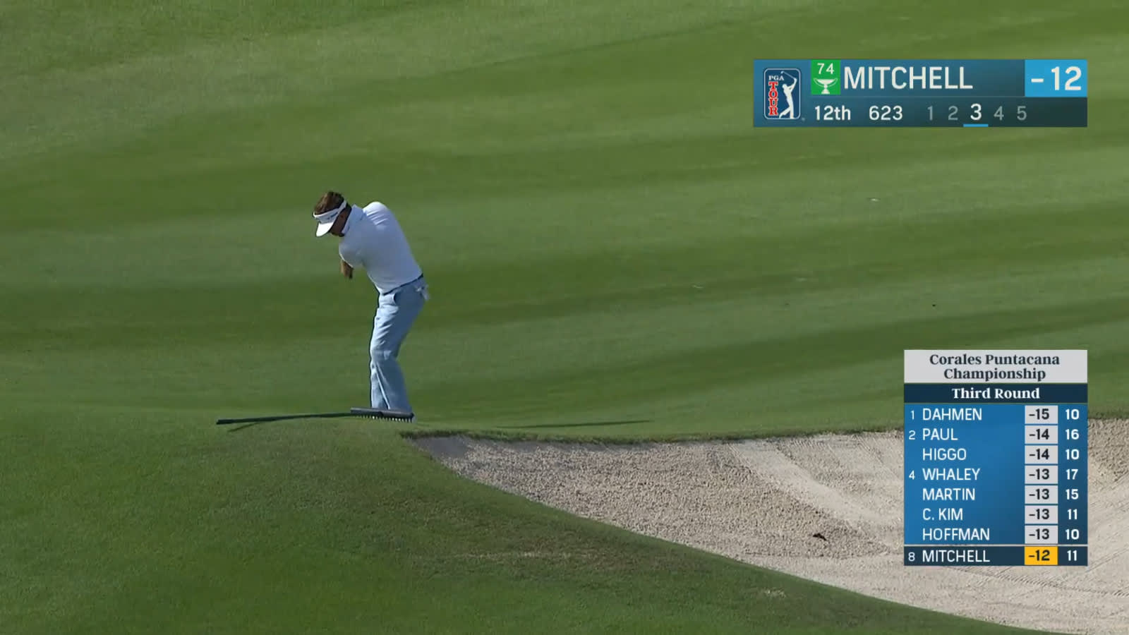 Keith Mitchell's crafty pitch leads to birdie at Corales Puntacana