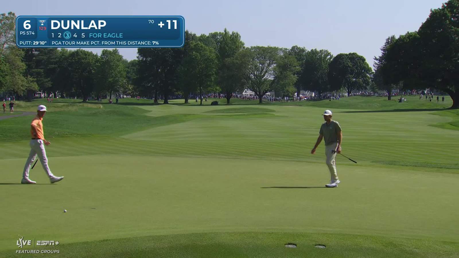 Nick Dunlap makes birdie on No. 6 at Travelers