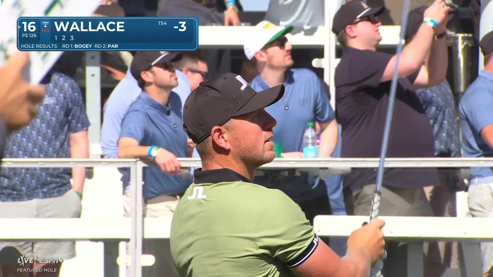 Matt Wallace knocks it tight at No. 16 and birdies at WM Phoenix Open