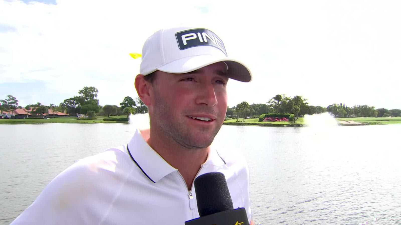Austin Eckroat's interview after winning Cognizant Classic