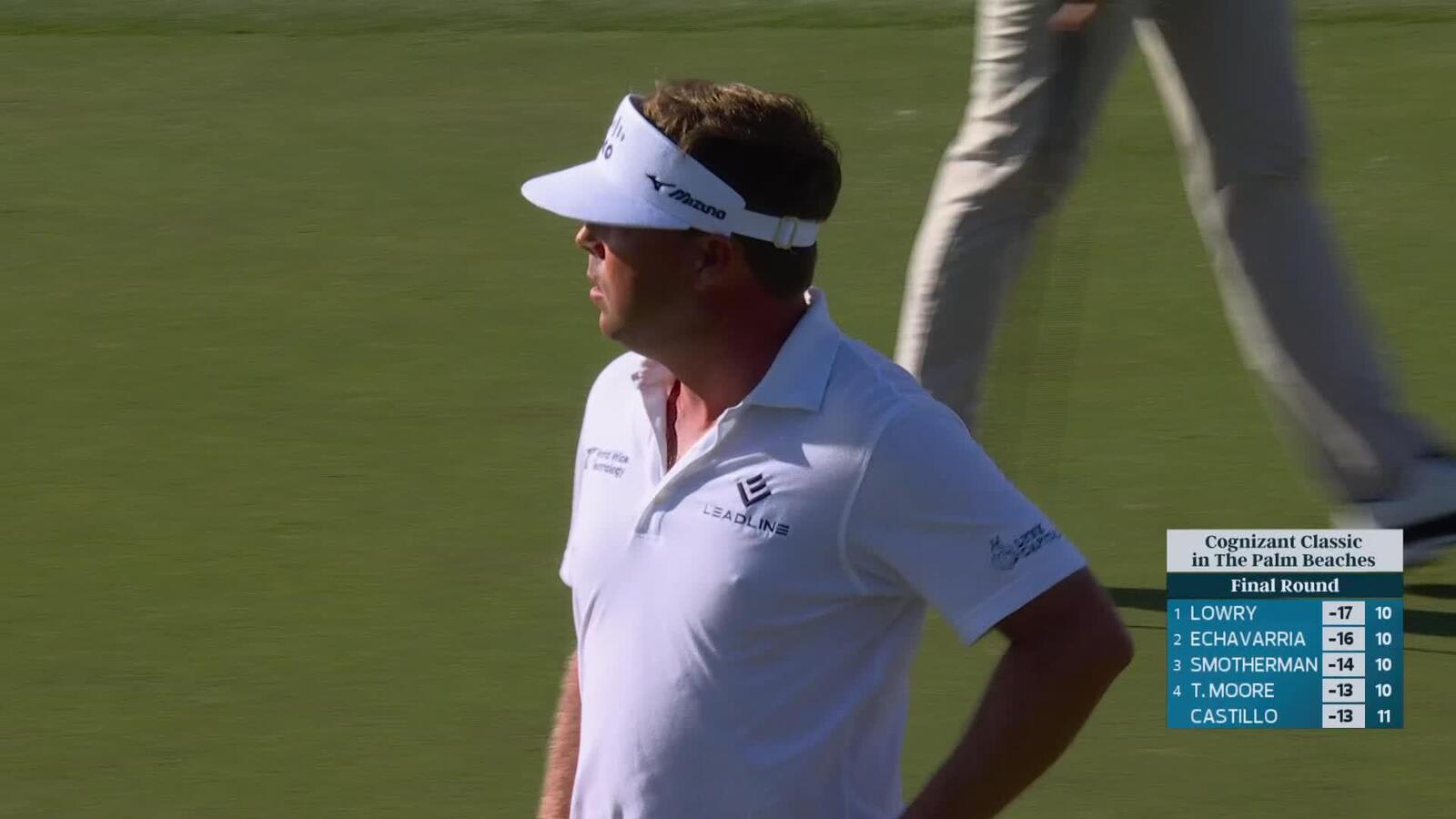 Keith Mitchell hits 90-yard approach to 9 feet, sets up birdie on No. 13 at Cognizant Classic