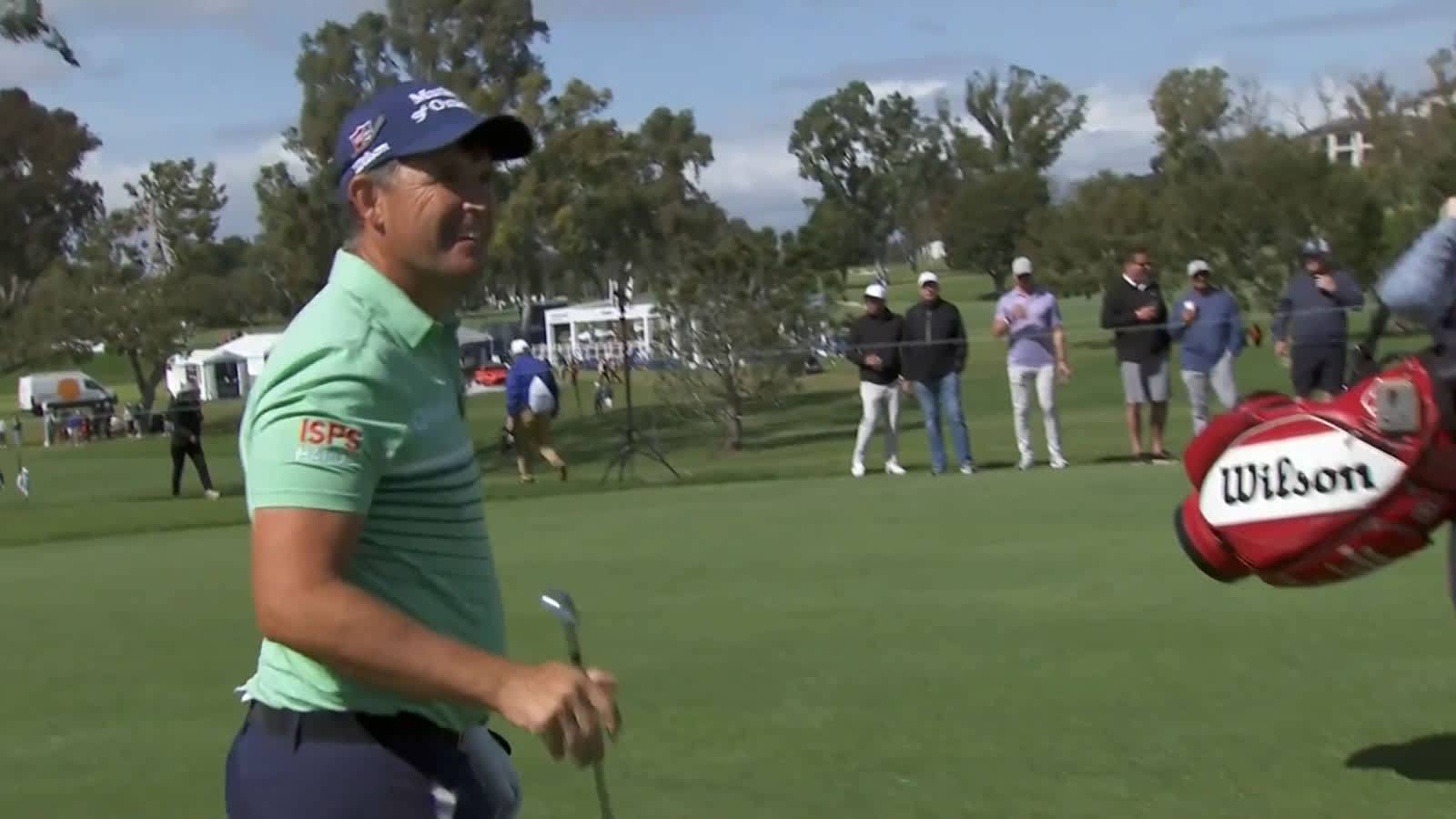 Padraig Harrington bounces back with eagle on No. 15 at Hoag Classic